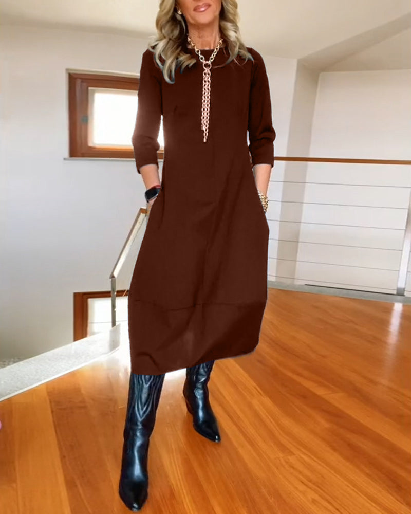 ANASTASIA - Elegante y Comodo Vestido