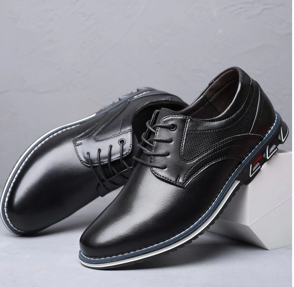 Zapato Ortopédico de Cuero Clásico Lisse