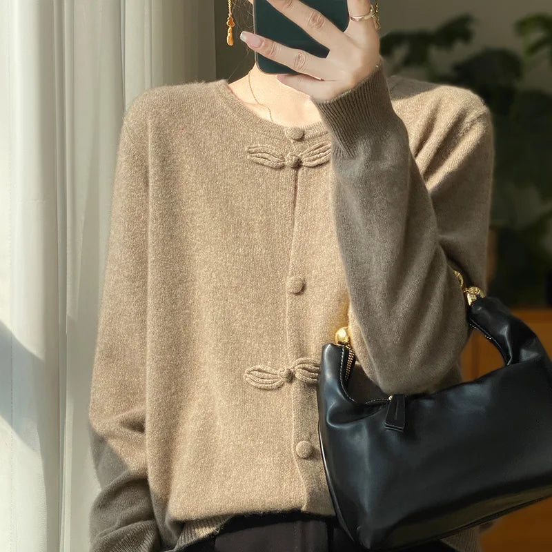 Lia – Maglione con fiocco da donna