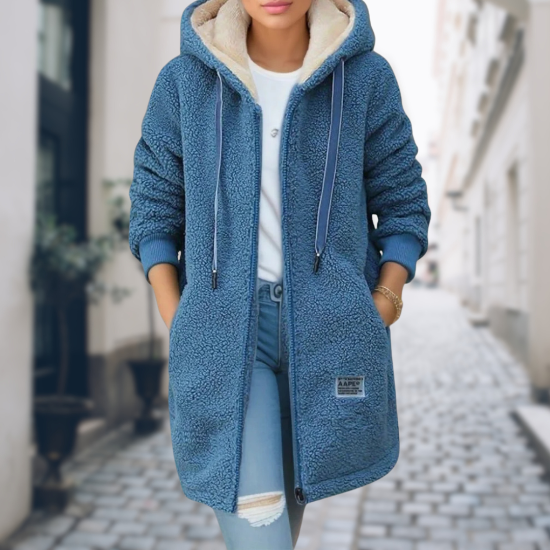 Loretta - Chaqueta forrada con efecto Lana