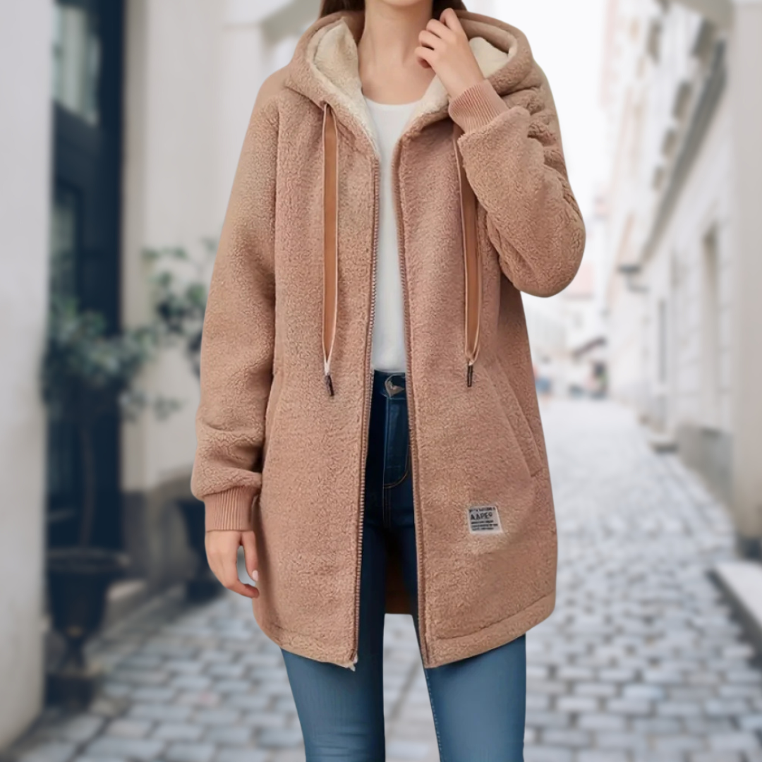 Loretta - Chaqueta forrada con efecto Lana