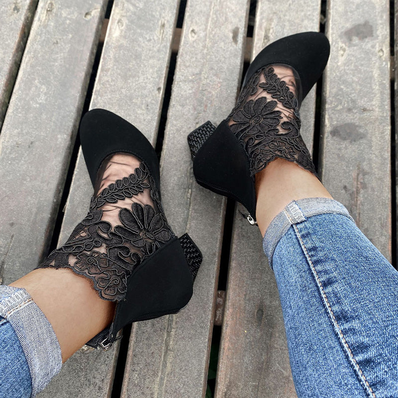 Botines Encaje Victoria™ – Colección 2025