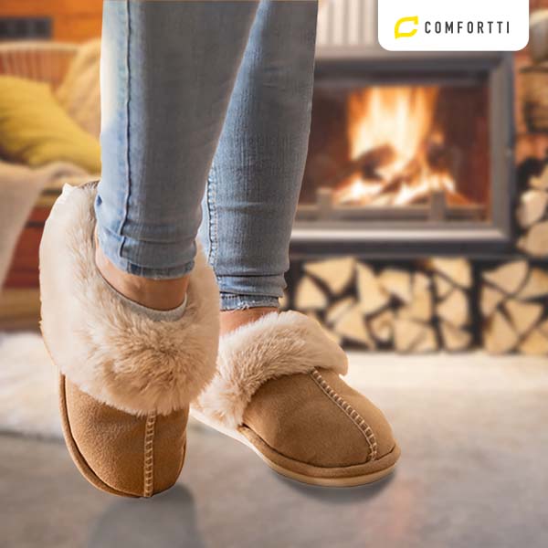 Pantuflas CozyStep™ - Suavidad y Calidez