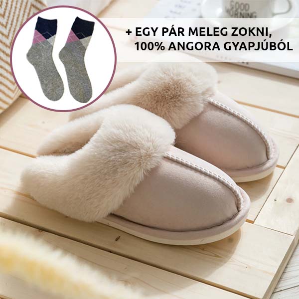 Pantuflas CozyStep™ - Suavidad y Calidez